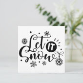 ホリデーカード:雪を降らせる (スタンド正面)