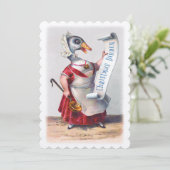 ホリデーガチョウからの挨拶 招待状 (スタンド正面)