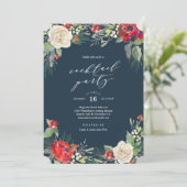 ホリデーガーデンカクテルパーティの招待状 招待状 (スタンド正面)