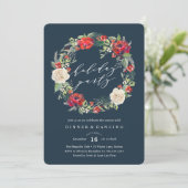 ホリデーガーデンリースパーティの招待状 招待状 (スタンド正面)