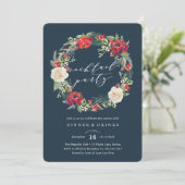 ホリデーガーデンリースパーティーのご招待 招待状 (スタンド正面)