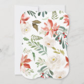 ホリデーガーランドパーティの招待状 招待状 (裏面)