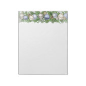 ホリデーガーランドメモ帳 ノートパッド (回転)