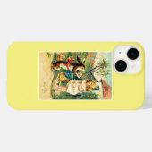 ホリデーガール&バニーヴィンテージイースターケースメイトiPho Case-Mate iPhoneケース (裏面 (横))