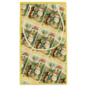 ホリデーガール&バニーヴィンテージイースター抱き枕 スモールペーパーバッグ (裏面)