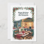 ホリデーキッチンファミリークリスマスイヤーのレビュー シーズンカード (正面)