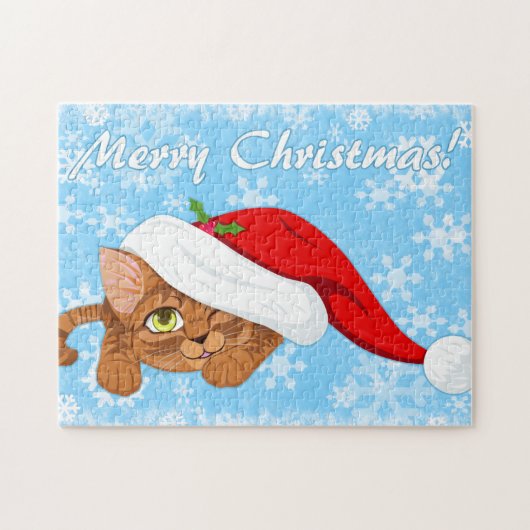 ホリデーキッテン ジグソーパズル (横)