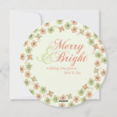 ホリデーキツネ&ギフト シーズンカード (裏面)