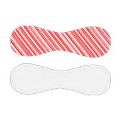 ホリデーキャンディケインレッドホワイトストライプズ4ジョー 野球ボール (パネル)