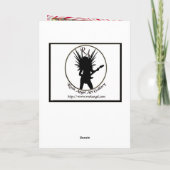 ホリデーキャンディーカード シーズンカード (裏面)