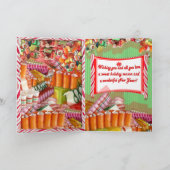 ホリデーキャンディーカード シーズンカード (内部)