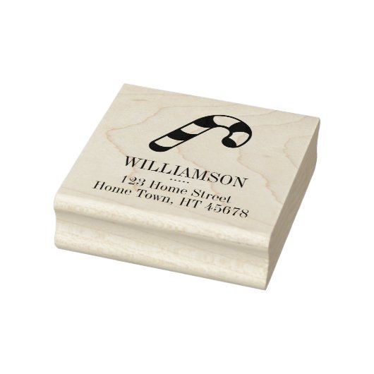 ホリデーキャンディーケン差出人住所 ラバースタンプ (スタンプ)