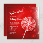 ホリデーキャンディ 招待状 (正面/裏面)