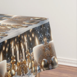 ホリデーキャンドルテーブルクロス テーブルクロス