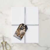 ホリデーキャンドルホリデーギフトラベル ギフトタグ (より糸付き)