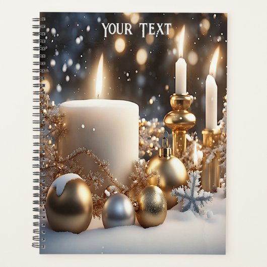 ホリデーキャンドルホリデー プランナー手帳 (正面)