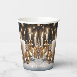 ホリデーキャンドル紙カップ 紙コップ