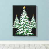 ホリデーキャンバスアート キャンバスプリント (インサイチュ (ウッドフロア))