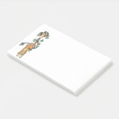 ホリデーキリン – ホリーガーランド ポストイット (アングル)