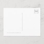 ホリデーキルト – パーティー、ファミリー懇親会日付の保存 案内ポストカード (裏面)