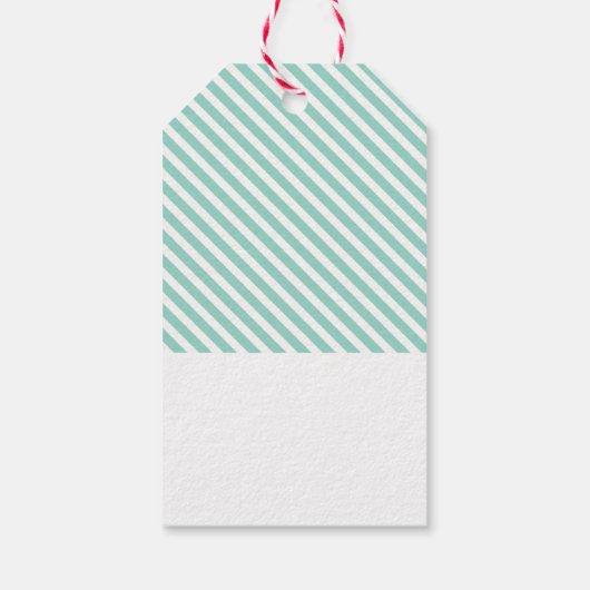 ホリデーギフトを楽しくカラフルなクリスマススタイルで ギフトタグ (裏面)