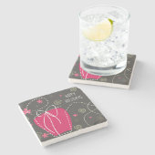 ホリデーギフトストーンコースター ストーンコースター (横)