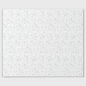 ホリデーギフトフェスティバルランダム点分割パターン ラッピングペーパー (フラット)