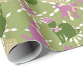 ホリデーギフトラッピング紙 ラッピングペーパー (ロールコーナー)