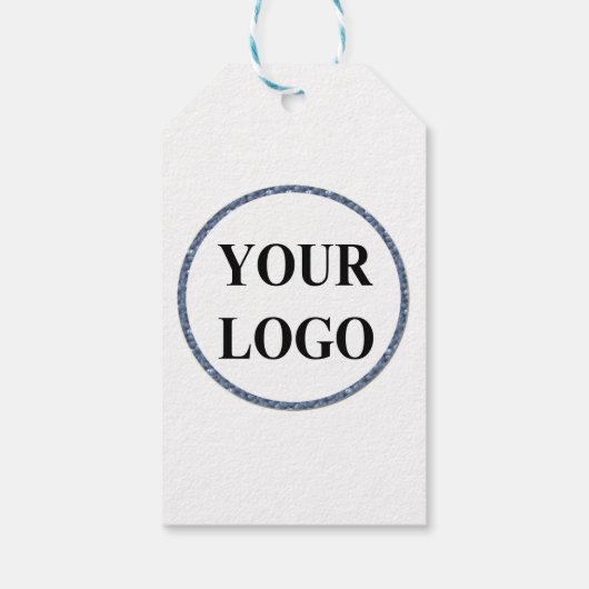 ホリデーギフトラベルエンクロージャー追加ロゴ赤緑 ギフトタグ (裏面)