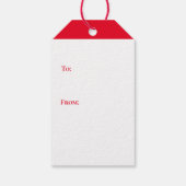ホリデーギフトラベル ギフトタグ (裏面)