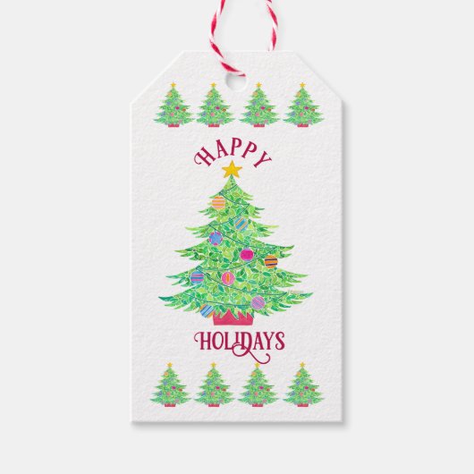 ホリデーギフトラベル ギフトタグ (正面)