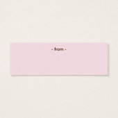 ホリデーギフトラベル::モデニスタスノーフレークL4 (裏面)