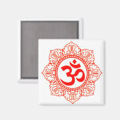 ホリデーギフト磁石OMチャクラ花びら マグネット (正面/裏面)