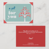 ホリデーギフト証明書事業用車種 割引カード (正面/裏面)