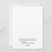 ホリデーギフト シーズンカード (裏面)