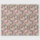 ホリデーギフト ラッピングペーパー (フラット)