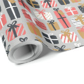 ホリデーギフト ラッピングペーパー (ロールコーナー)