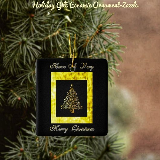 ホリデーギルト セラミックオーナメント