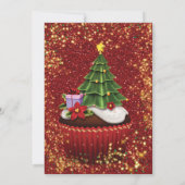 ホリデークッキーエクスチェンジクリスマスパーティの招待状 招待状 (裏面)