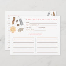 ホリデークッキーエクスチェンススパイスレシピカード