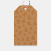 ホリデークッキークリスマスギフトタグ ギフトタグ (裏面)