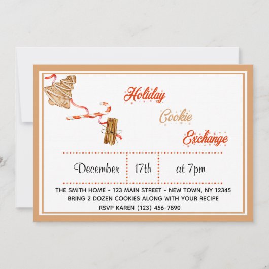 ホリデークッキー交換 (正面)