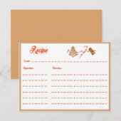 ホリデークッキー交換 シーズンポストカード (正面/裏面)