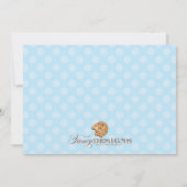 ホリデークッキー交換 招待状 (裏面)