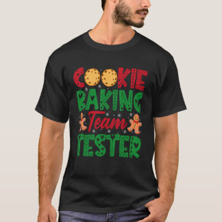 ホリデークッキー作り部隊クルー メリークリスマス L Tシャツ