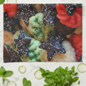 ホリデークッキー キッチンタオル (折り畳み)