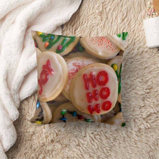 ホリデークッキー クッション (ブランケット)