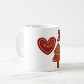 ホリデークッキー コーヒーマグカップ (正面左)