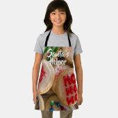 ホリデークッキー、サンタズヘルパー エプロン (インサイチュ)