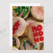 ホリデークッキー シーズンカード (正面/裏面)